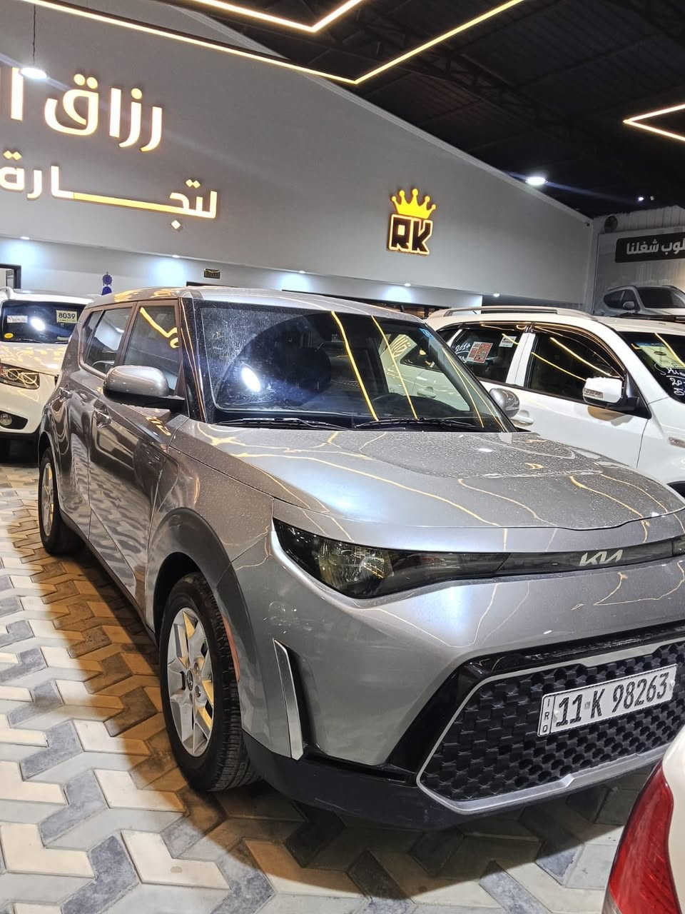 كيا صول ٢٠٢٣ 
رقم بغداد تحويل ثاني يوم 
ماشيه ٢٦ 
بيهه ٣قطع صبغ 
السعر ١٢٦ قفل وكلشي بسعره 

مكان بغداد 
***********
