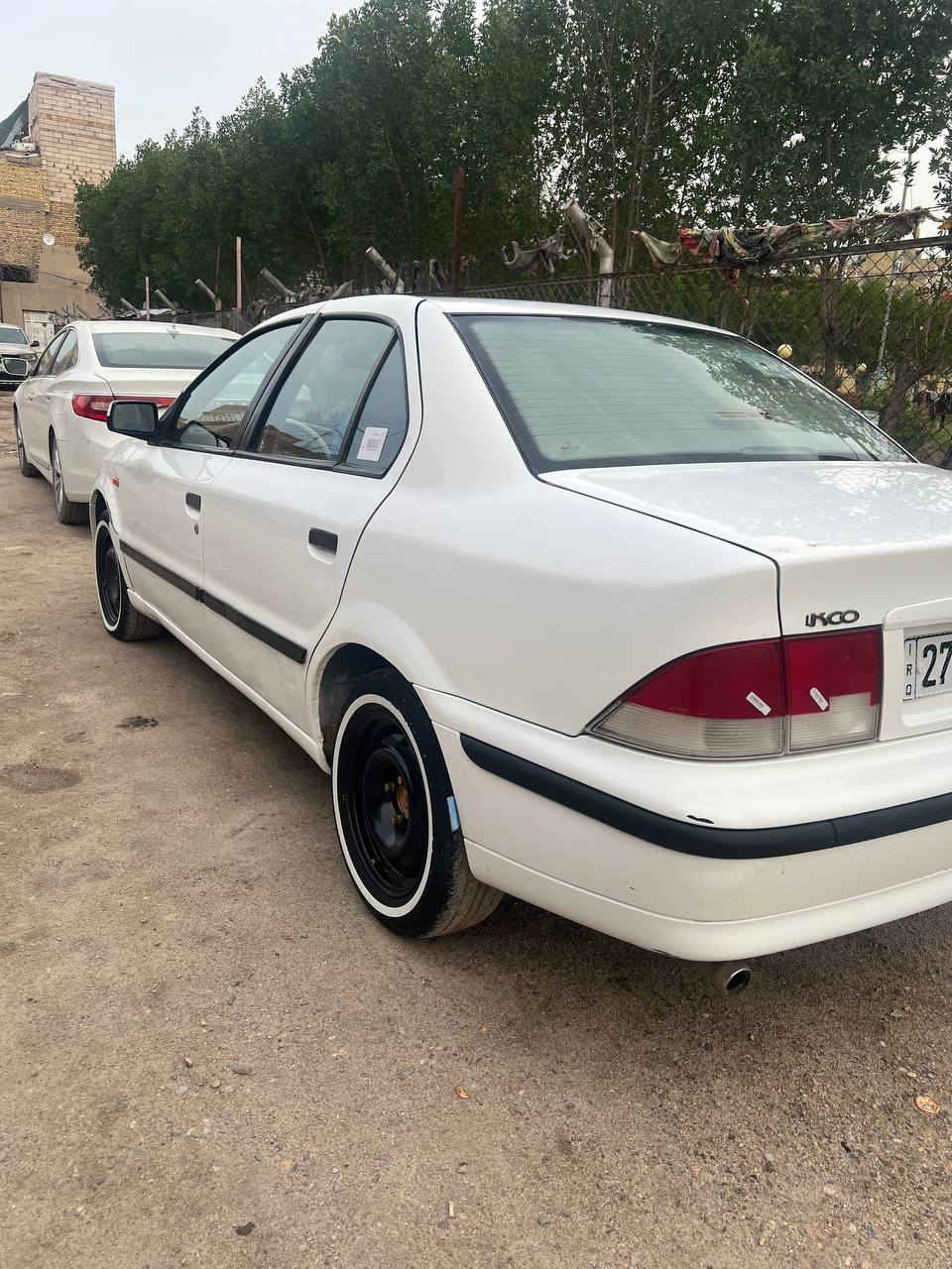 السلام عليكم سمند موديل 2011 جاهزه كفاله 
سنويه جديده بسمي رقم مميز مكان ناصريه مركز
مكينه كير حديده تبريد جهازات
لايت زنون تخم تاير ابو الخطه
سعر ٣٩ رقمي ***********
