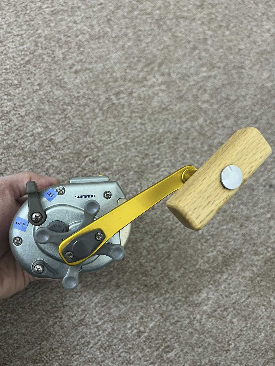 سلام عليكم
مكينه شيمانو ياباني حجم 3000 دجيتال مع خيط كتان اصلي ياباني السعر 30 الف
واتساب ***********
