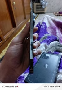 آيفون ١٣ برو ماكس • بطارية ٨٦% • ملحقات كاملة