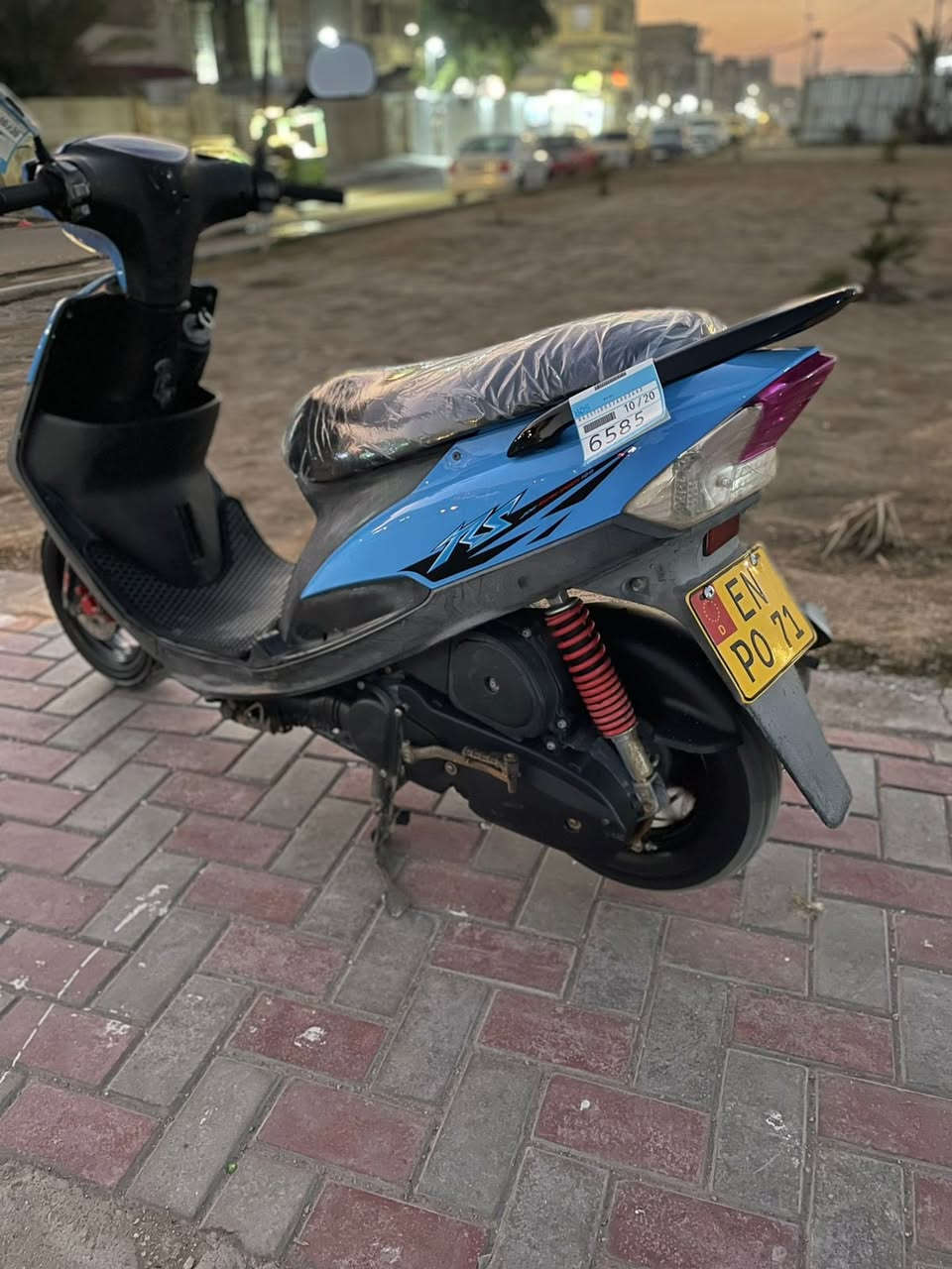 السلام عليكم…….. مكلف بلنشر
دراجة 🛵 ماكس للبيع
دراجة شلعه معدل كهرباىيات كلهه شغاله 
ختم واحد علمكينه 
دراجة جديدة بلادية
إي نقص مابيهه
جيب فيتر وتعال افحص 
العنوان بغداد مدينه الصدر 
الاستفسار الاتصال على الرقم ***********
