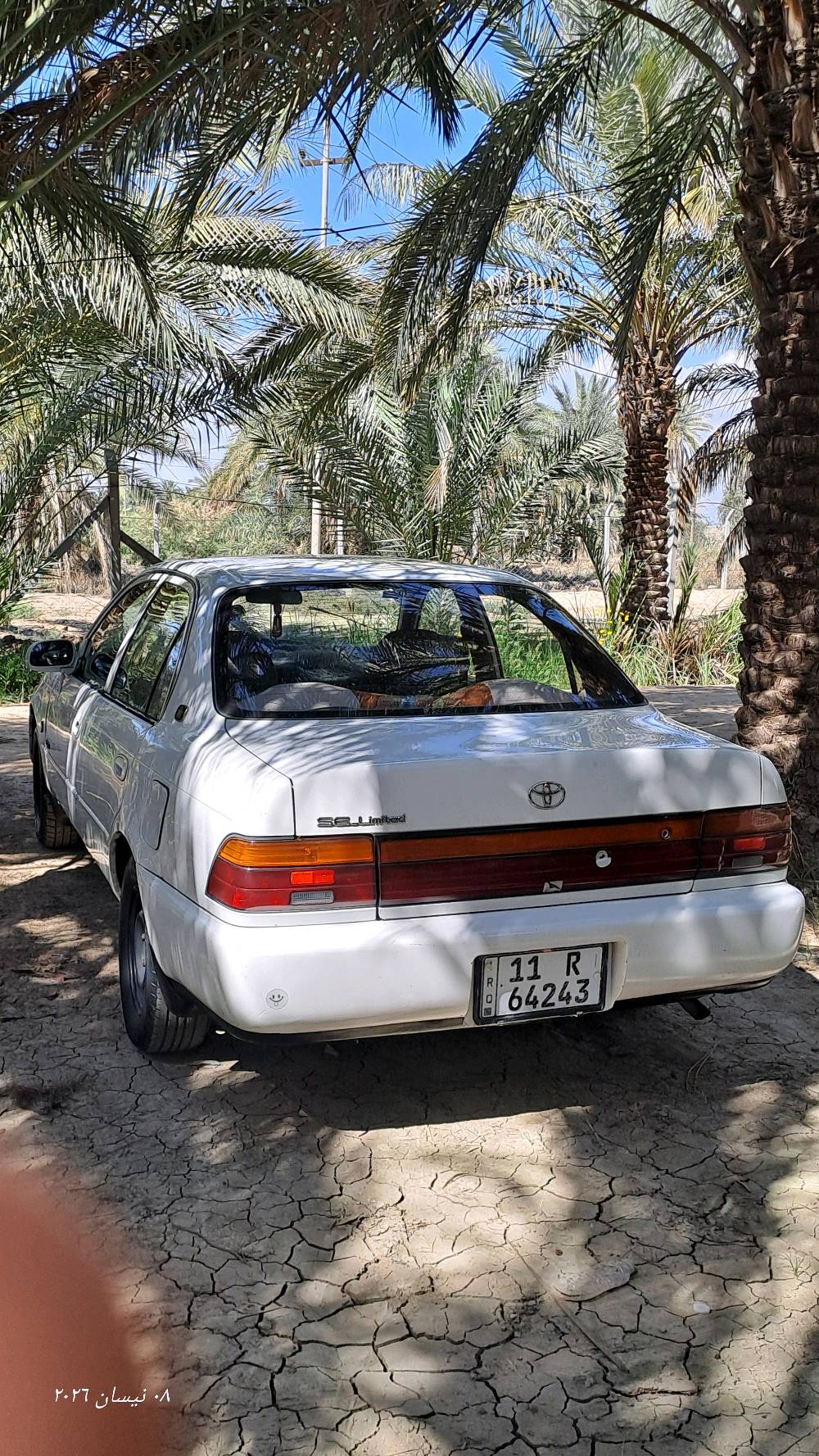 كورلا مديل 92 
رقم بغداد دولي مكفول كير ومكينه 
حداديه 80 بلمية  سنويه بسمي لغاية 2035
مكانها نجف../ السعر 55 ورقه وبيهه مجال للطيبين... او امراوس حسب القناعة
الهاتف :***********