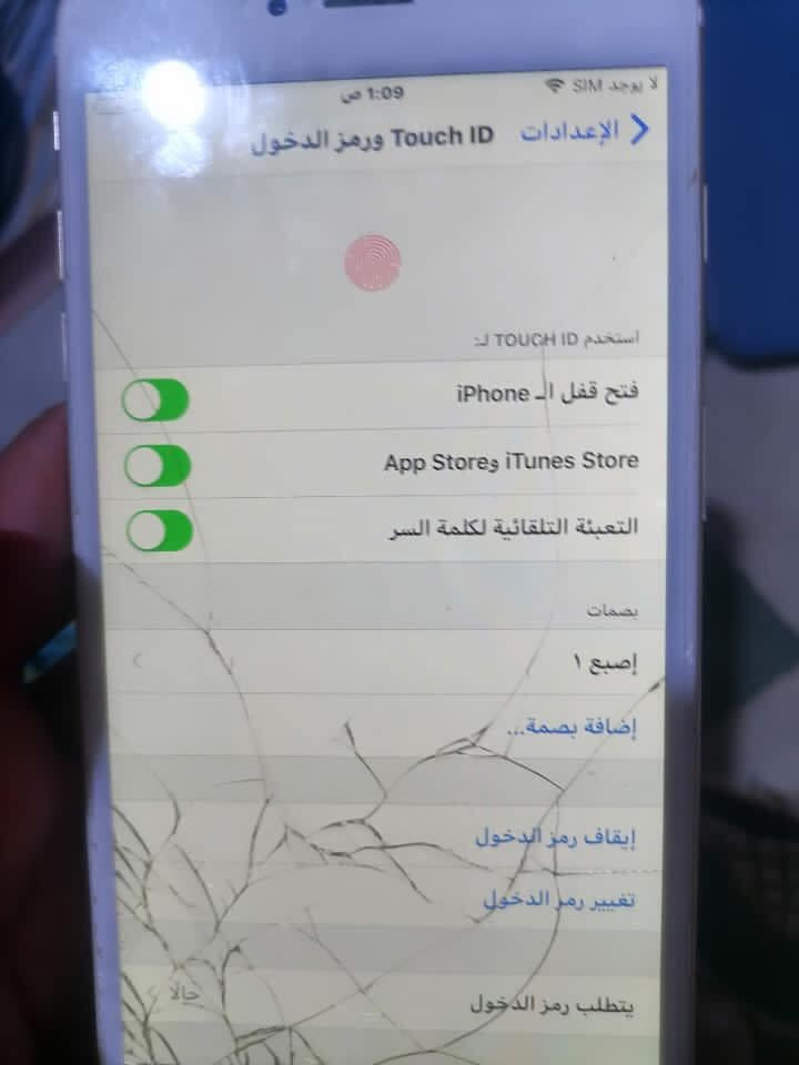 السلام عليكم 
ايفون 6 بلاس جهاز شاشته مفطره ماماثر عل لمس نهائياً كلشي شغال شوفت عينكم بالصور ذاكره 64 بطاريه 92 صرفيه كلش زينه مبدل بطاريه فقط اصليه ملحقات كيبل شحن وكفر للبيع السعر 65 وبي مجال حك جيه


**إذا كنت صاحب هذا الإعلان وتريد حذفه لأي سبب، رجاءا أرسل رسالة إلى الدعم الفني**