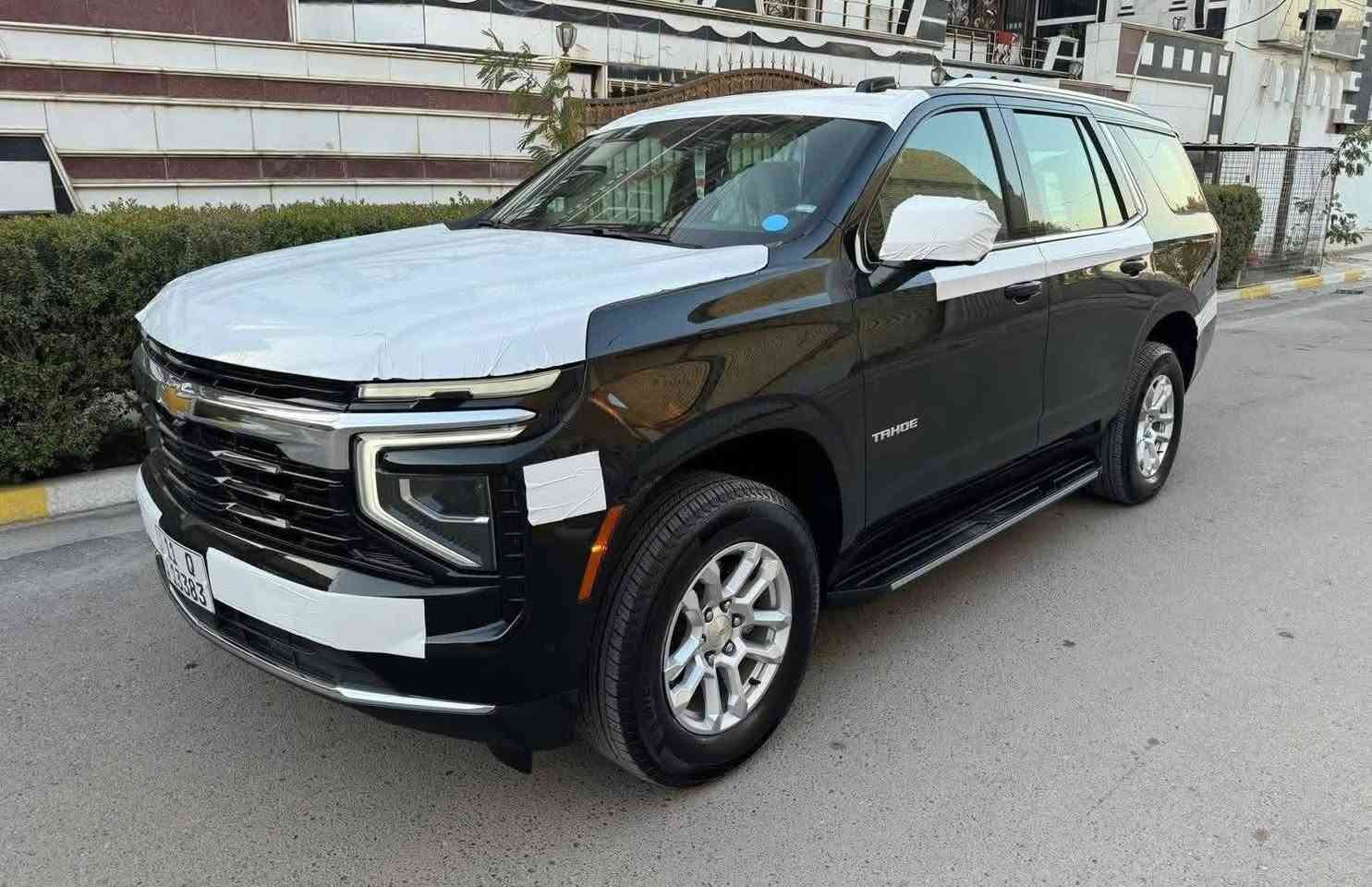 للبيع شيفروليه تاهو 2025 
خليجي وكالة المنصور  كفاله عامه من الخدوش والشخوط
مغلفة افلام حماية بالكامل ppf ضمان 10 سنوات
ممشى 16,000KM 
محرك وكير كفاله عامه شرط الفحص
رقم بغداد باسمي تحويل ثاني يوم 

الموقع :  بغداد 
الرقم: *********** #للبيع
