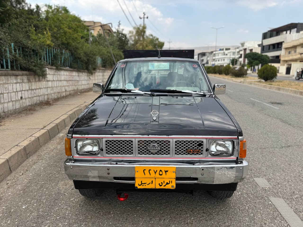 نیسان پیکاب دەبڵ کابینە ١٩٩٠ رەقەم هەولێر سەنەوی ٣ مانگی ماوە بەسەر بچێت دەبڵ ئەکسڵ  بێ دەعم و بێ لێدراو زۆر تازە و پاک ماوەتەوە مەکینەی بیلاد نیسانە سەیارەکە هیچ نوقسانی نیە نرخی ٤٥ گەڵاو معامەلە بەشەرتی تەحویل و غرامە تەحویل اصڵی هەموو عێراقی پێ بگەڕێ***********/***********شوێن سلێمانی السليمانية, العراق
