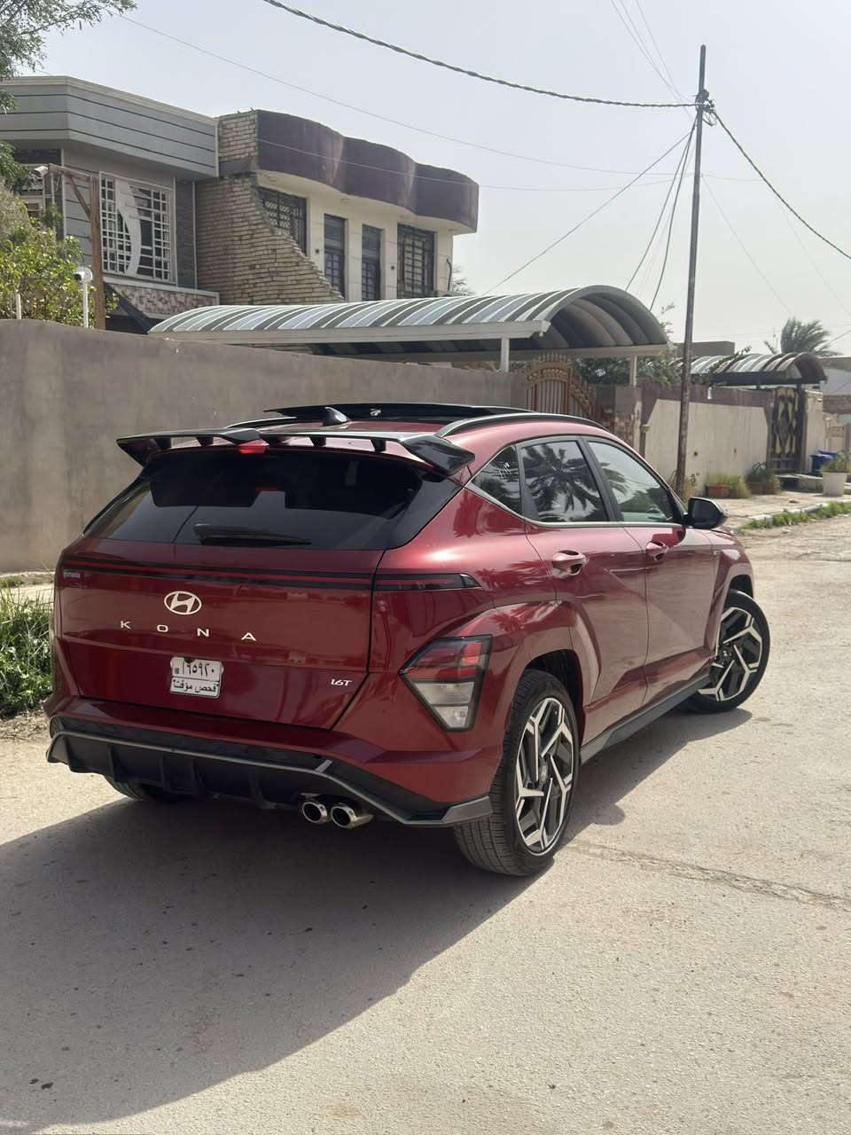 السلام عليكم ورحمة الله
للبيع فقط بدون مراوس هونداي كونا
مواصفات (N LINE )فول مواصفات 
الموديل (2024)
السيارة جديدة جداً
مرآة اوتو دم
بصمة 
دخول ذكي 
بانوراما
داخل جلد و شاموا
رادارات جانبي
مساعد نزول المنحدرات 
قيادة ذاتية 
شاشة الكبيرة بانورامية
ماشية (3000) زيرو
تدفئة كشنات
اوتو هولد
السيارة جديدة وبدون ايرباك
حادثة كلين فقط دعامية مبدلة نفس اللون
السيارة مكفولة من كلشي صور الحادث موجودة مع رقم الشاصي
السيارة بدون رقم تترقم جميع المحافظات
للاستفسار ***********
