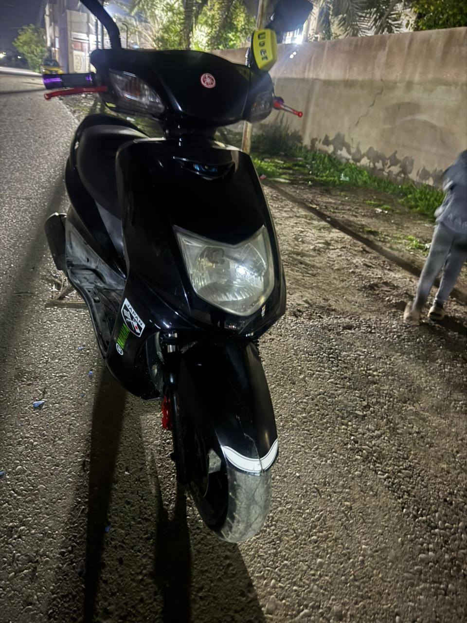 السلام عليكم دراجة سكنس نثيه140كوري للبيع سعر مليون وبيها مجال دراجة اكفلك برغي ما مفتوح مكينة بلادية جيب فيتر وتعال افحص دراجة نكرة بكل وقت مكاني بغداد الراشدية  رقمي***********
