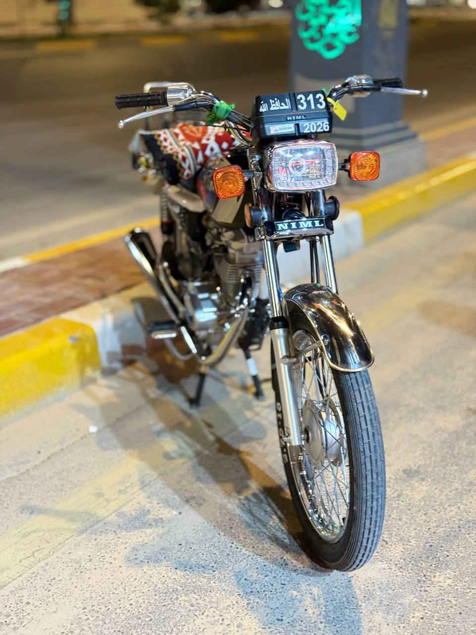 سلام عليكم نامه امتياز موديل ٢٦طلعته على أيدي من لمعرض دراجه جاهزه وكامله من كلشي أوراقه بسمي كهربائيات كله شغاله ما ناقصه اي شي 
سعر 725وبيه مجال للطيبين 
مكاني كربلاء 
***********
