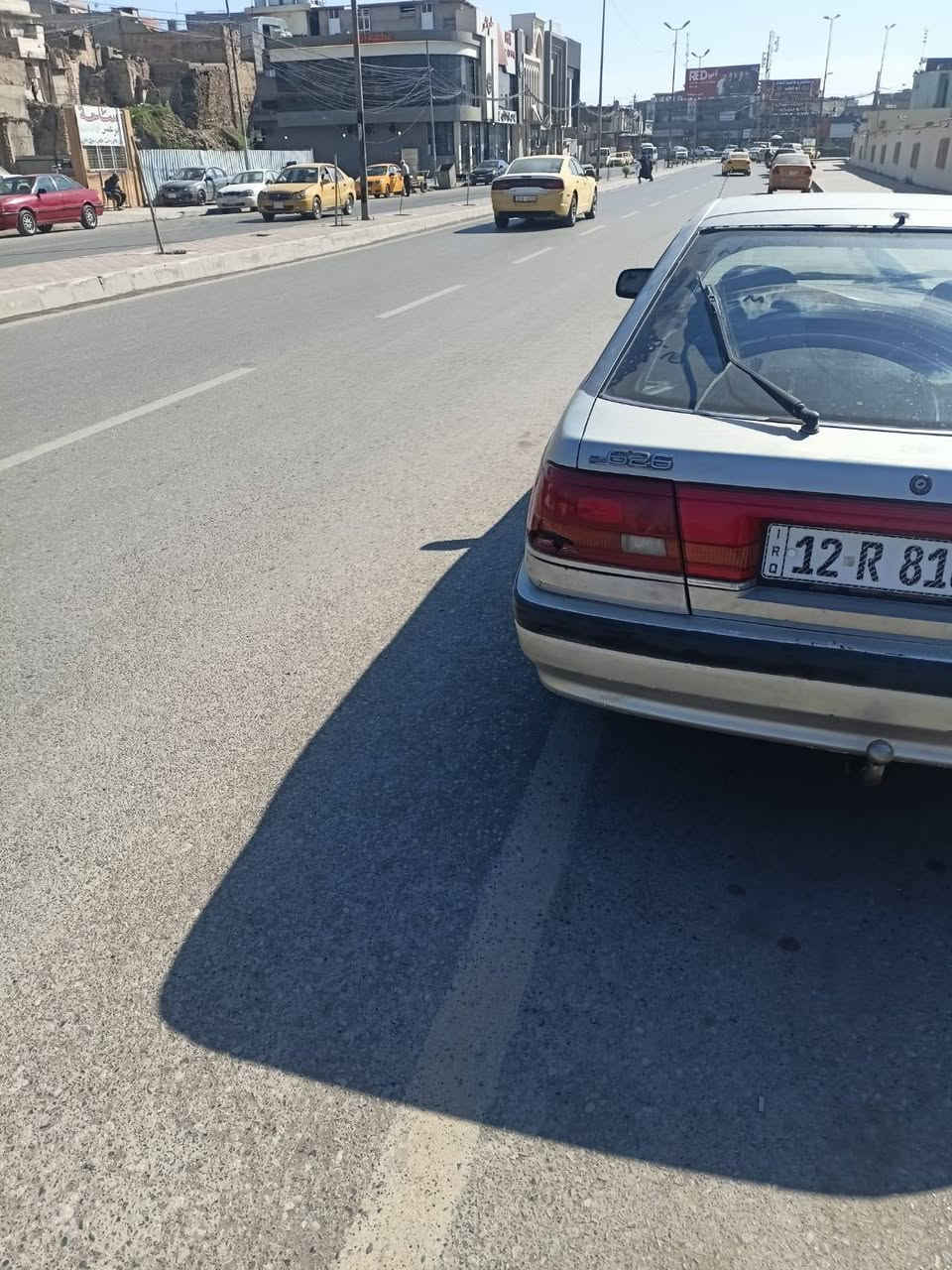 السلام عليكم
مازدا 1991
محرك شرط 8بخ المرغوب 
كير عادي شرط 
جامات كهرب 
تبريد تدفئه شرط 
رقم دولي نينوئ 
السعر 37 وبيها مجال بسيط 
تواصل ***********
