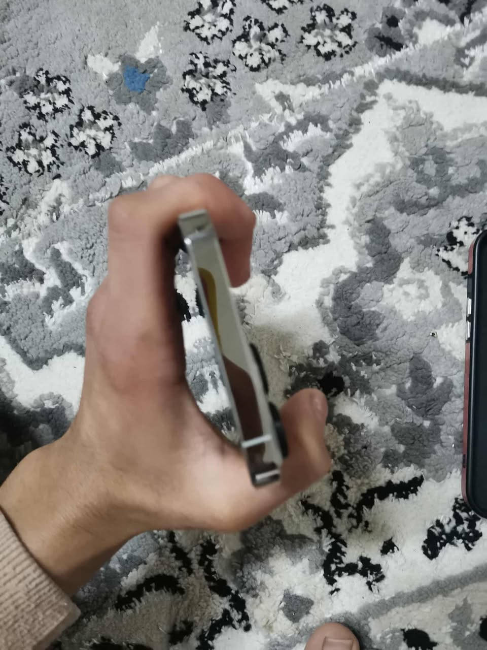 ايفون 13برو ماكس ابيض ذاكره 256 تك نضافه 100جلخ مابي نورمال بطاريه 96
الجهاز شرط مامفتوح +شاحنه السعر (730)مجال حك الجيه
***********
