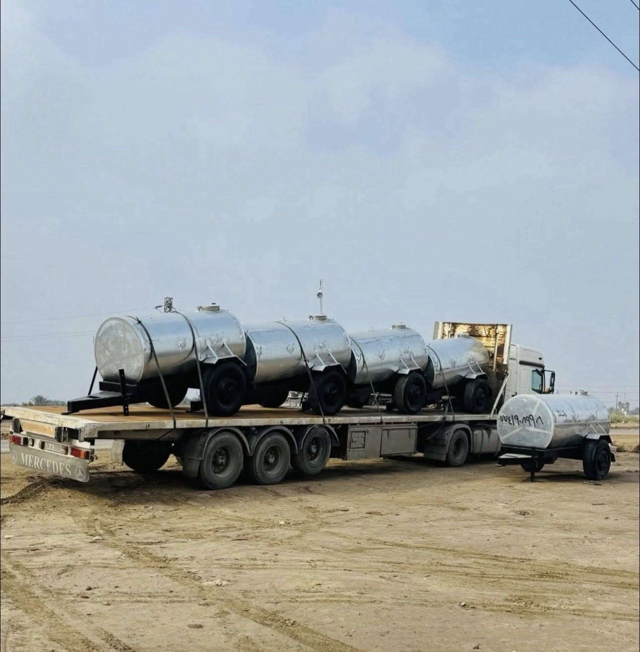 مقطورات والخزانات بكافت الحجام  والتانكيات للبيع مغلون درجه اولى دنكير تاير 22 شاصي بلادي السعه 5000 او 3500

المكان الشوملي قرب السريع الدولي على الشارع العام قرب المحطه البهاء مدخل الشوملي

للاتصال على الارقام

***********

***********

توجد خدمات توصيل لكافه المحافظات
