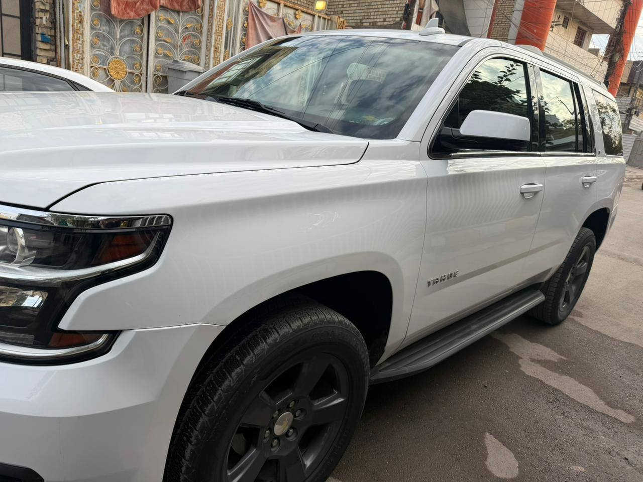 من رخصت الادمن تاهو موديل 15كتاب ضباط دخول جديد مواصفات LTنص موصفات حادث جاملغ خلفي فقط وبيهه كلير من امريكه مكانات بدون حادث بدون يرباك مكاني بغداد البلديات ***********وترهم مراوس
