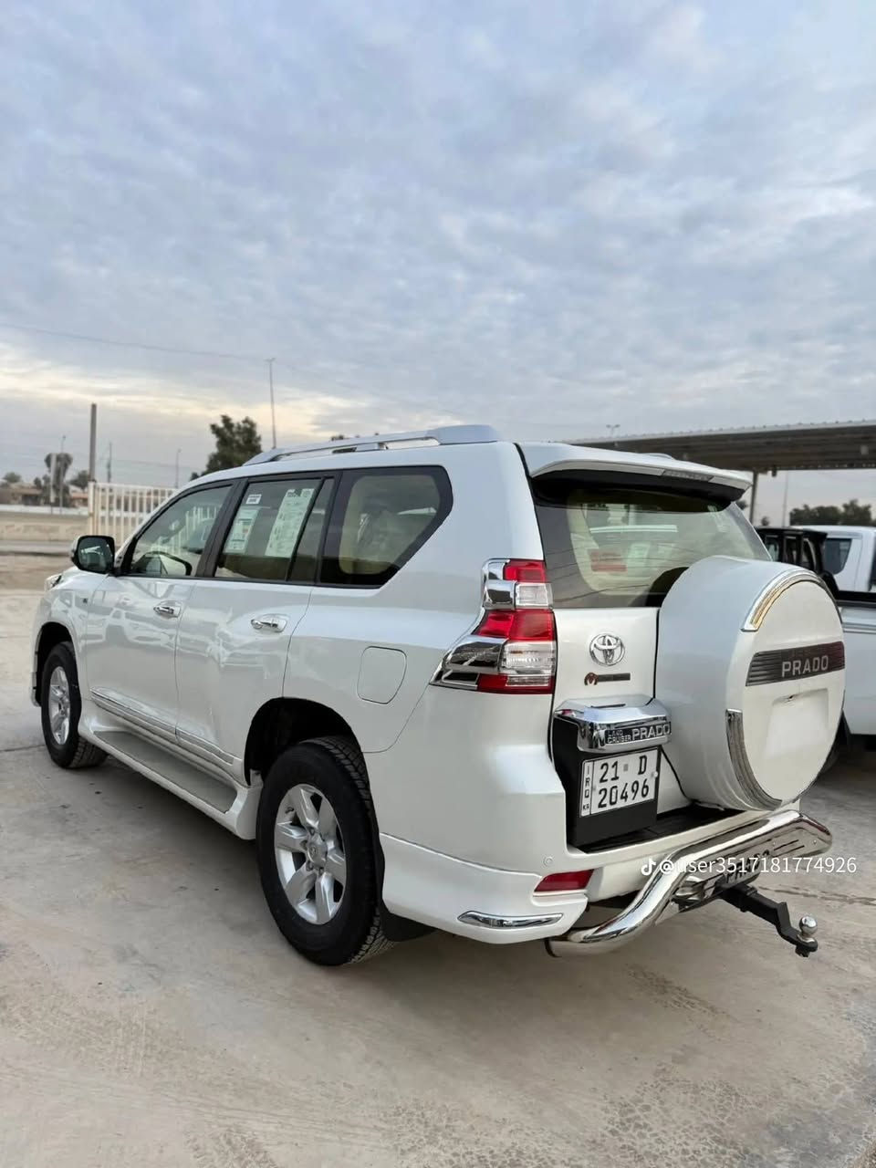 السلام عليكم للبيع برادو 17،Tx L واحد علا واحد فتحه بصمه دبل تانكي 7راكب 6سلنيدر مري شفط تشقيل عن بعود سياره حداديه كير مكينه عله وثع الشركه ماشيه 113 حقيقي علا وضعها بيها شويه صبغ بل باب شيرين كفاله عامه صبخ أو فتح رقم سليمانيه بسمي تحويل ثاني يوم سعرها 368 وبيها مجال مكانها بغداد الراشديه ***********
