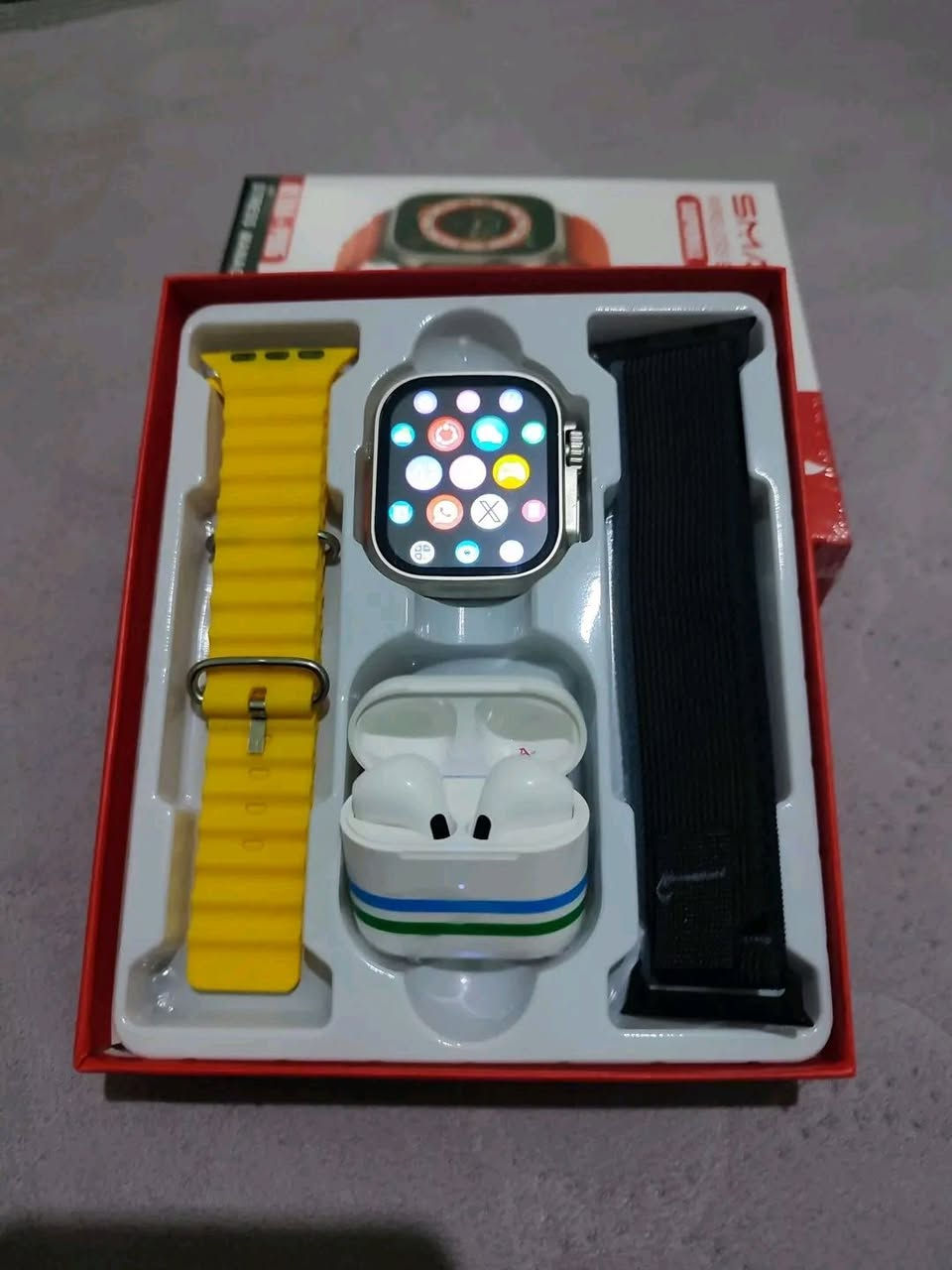 Smart Watch S40 Pro Max ✅✅ 60 DH


**إذا كنت صاحب هذا الإعلان وتريد حذفه لأي سبب، رجاءا أرسل رسالة إلى الدعم الفني**