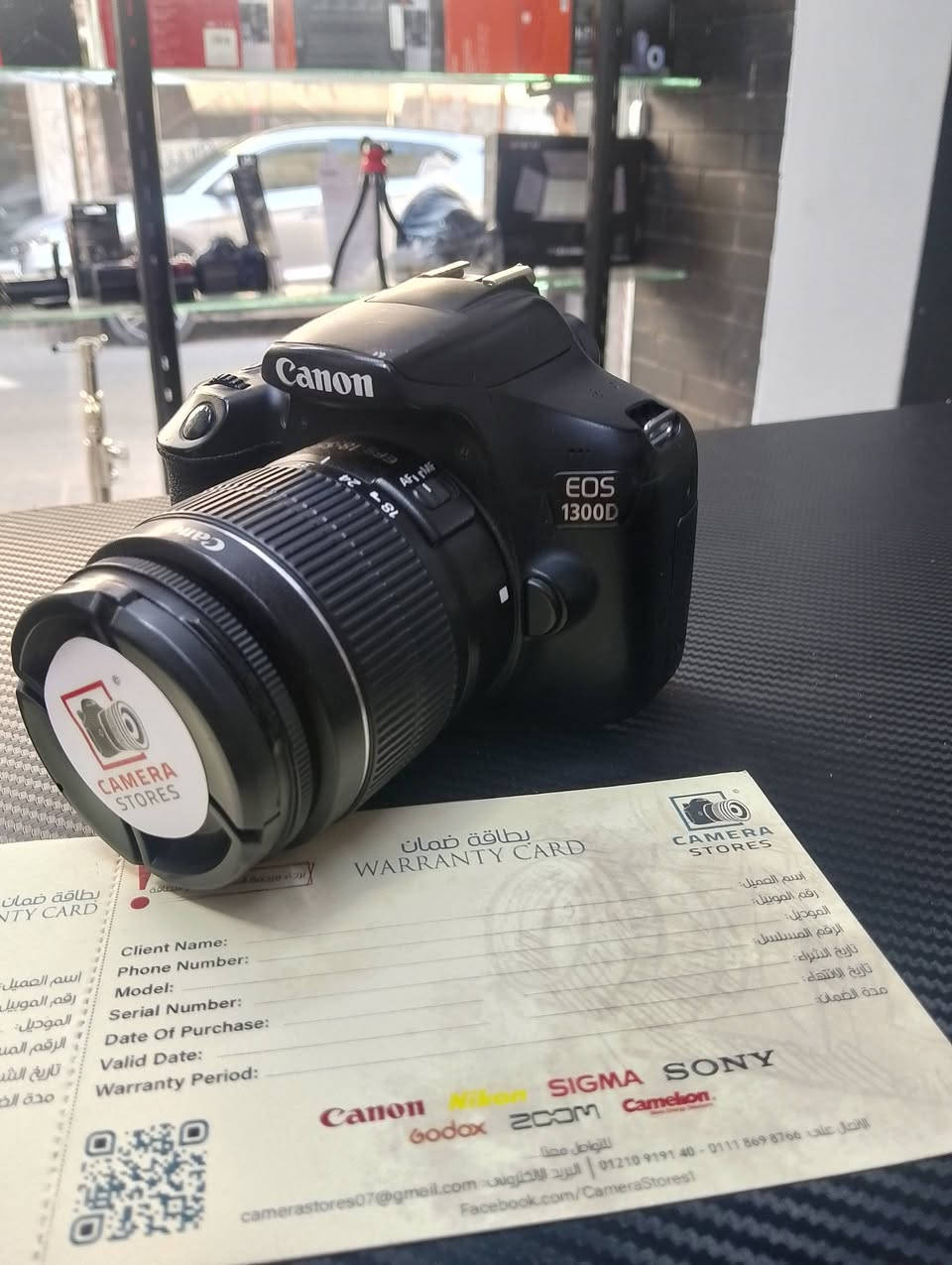 المستعمل بقا ليه ضمان 🤔
ايوه المستعمل في Camera Store - كاميرا ستور  ليه ضمان وبشهادة ضمان مختومة من المحل
 علشان لا قدر الله حصل حاجه تبقا مطمئن علي فلوسك 
كانون 1300d+ عدسة 18-55 
الكرتونه والشاحن والبطاريه 
بأقل سعر في مصر مستني ايه علشان تمسك كاميرا وتحقق حلمك كلمنا واسال علي السعر 
010 26286334 واتس
#بيت_المصورين_بالاسكندرية


**إذا كنت صاحب هذا الإعلان وتريد حذفه لأي سبب، رجاءا أرسل رسالة إلى الدعم الفني**
