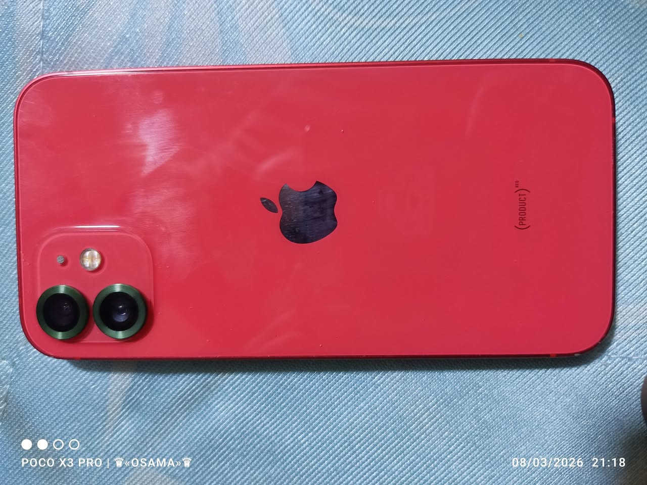 12مني مبدل شاشه وبطاريه وكاميره كيم وخذ


**إذا كنت صاحب هذا الإعلان وتريد حذفه لأي سبب، رجاءا أرسل رسالة إلى الدعم الفني**