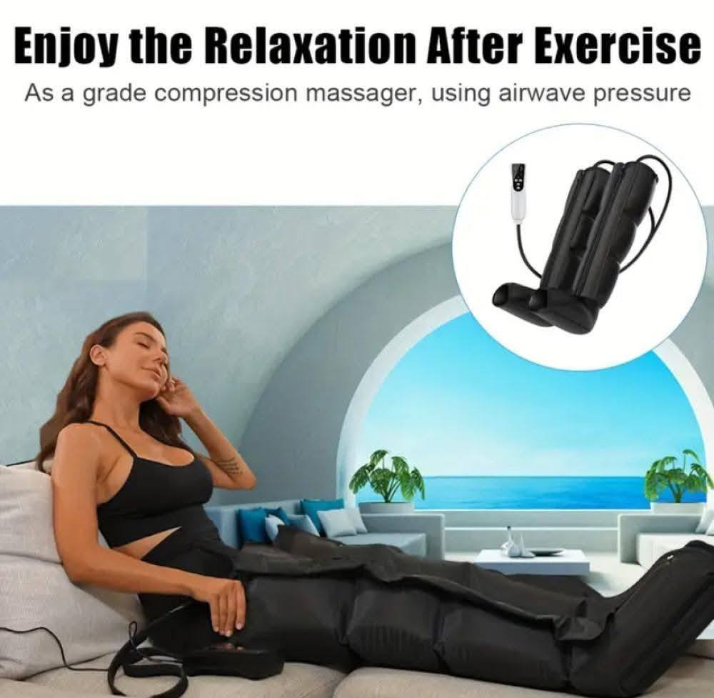 جهاز تدليك الساق بالضغط الهوائي Fenash LY-670F هو جهاز مصمم لتدليك الساقين بالكامل، بما في ذلك الفخذين والساقين والقدمين. 

استرخي وقم بإحياء ساقيك مع مدلك الضغط الديناميكي

هل تعاني من تعب في الساقين أو تورم أو تريد فقط تدليل نفسك بعد يوم طويل ؟ نظام ضغط الهواء هذا هو فقط ما تحتاجه.

مدلك الساقين والقدمين احترافي.

يعمل بالطاقة المكونة، لا حاجة للبطارية.

مثالي للصالونات والمنتجعات والاستخدام الشخصي.

ضغط ديناميكي يحسن الدورة الدموية ويخفف التوتر.

سهل الاستخدام ومريح، تصميم مريح.
يستخدم الجهاز تقنية ضغط الهواء لتوفير تدليك ضاغط يساعد على تحسين الدورة الدموية وتخفيف آلام العضلات وتقليل التورم 
يتميز الجهاز بـ 3 أوضاع للتدليك و 3 مستويات للشدة (منخفضة، متوسطة، وعالية) لتخصيص تجربة التدليك.
يمكن التحكم في الجهاز بسهولة باستخدام جهاز تحكم عن بعد.
يُعد هذا النوع من الأجهزة مفيدًا لتحسين الدورة الدموية وتخفيف التعب، خاصة بعد الأنشطة البدنية المكثفة


**إذا كنت صاحب هذا الإعلان وتريد حذفه لأي سبب، رجاءا أرسل رسالة إلى الدعم الفني**