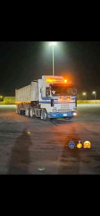 سكانيا موديل ٩٣ مكينه٤٣ صفر عشره مجفته جديد تخم تاير مجموعه حديثه مربو...