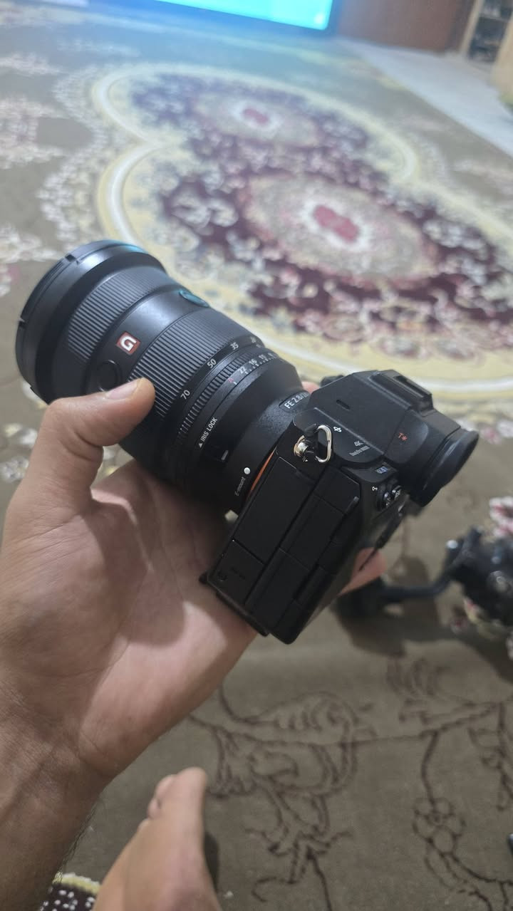 سلام عليكم
سوني a7slll مع عدسة 24-70 جي ماستر الجيل الثاني الكاميرا كلش نظيفة 
السعر ٤ ملايين و٥٠٠ الف


**إذا كنت صاحب هذا الإعلان وتريد حذفه لأي سبب، رجاءا أرسل رسالة إلى الدعم الفني**