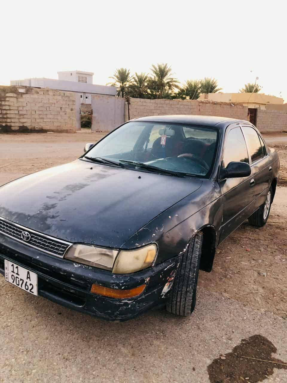 كورلا للبيع موديل 97 بسمي محرك بي تبخير سنويه صار شهرين من سقطت مكان السياره ديالئ سياره بلاديه بدون صبغ اني مكلف بل نشر اتصل علئ صاحبه ***********
