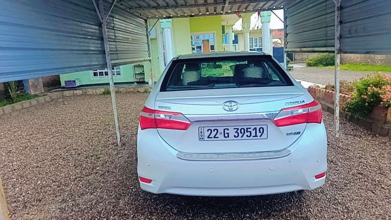 السلام عليكم
كورلا 2014 خليجي محرك18

بيها الباب الخلفي وشبر من الجاملغ

السعر130وبيها مجال

‭***********
