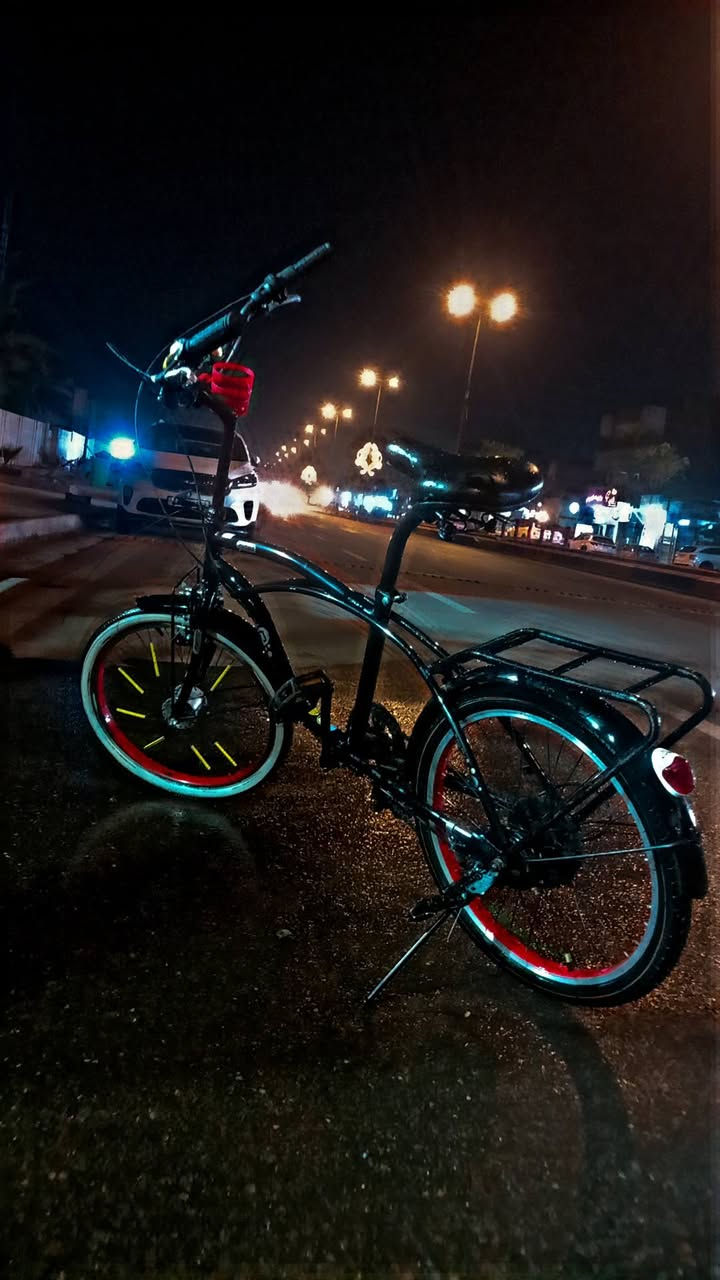 سلام عليكم بايسكل تكسي للبيع حجم 20موديل 2023 مامستخدم هواي السعر 110وبي مجال قليل لاستفسار الاتصال على الرقم ***********
***********
