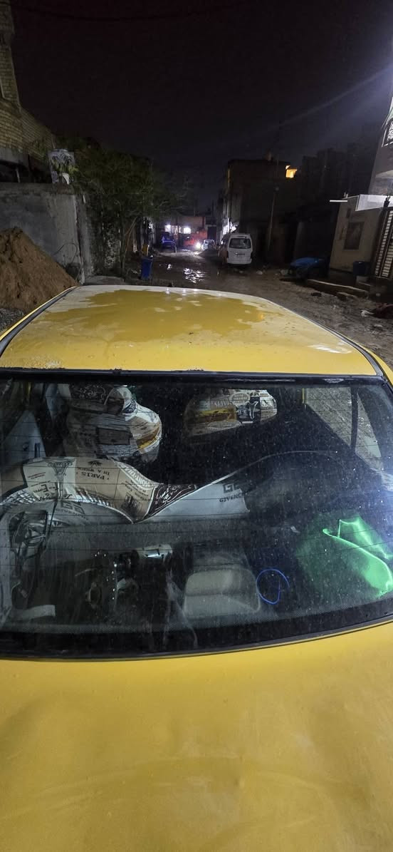 *********** السلام عليكم سايبه موديل 13 مصفره هيئه وغرامات مراوس بسياره خصوصي
