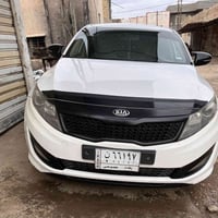 كيا اوبتما للبيع موديل ( 2011 ) ورارد امريكي لون ابيض  رقم بغداد بسمي ...