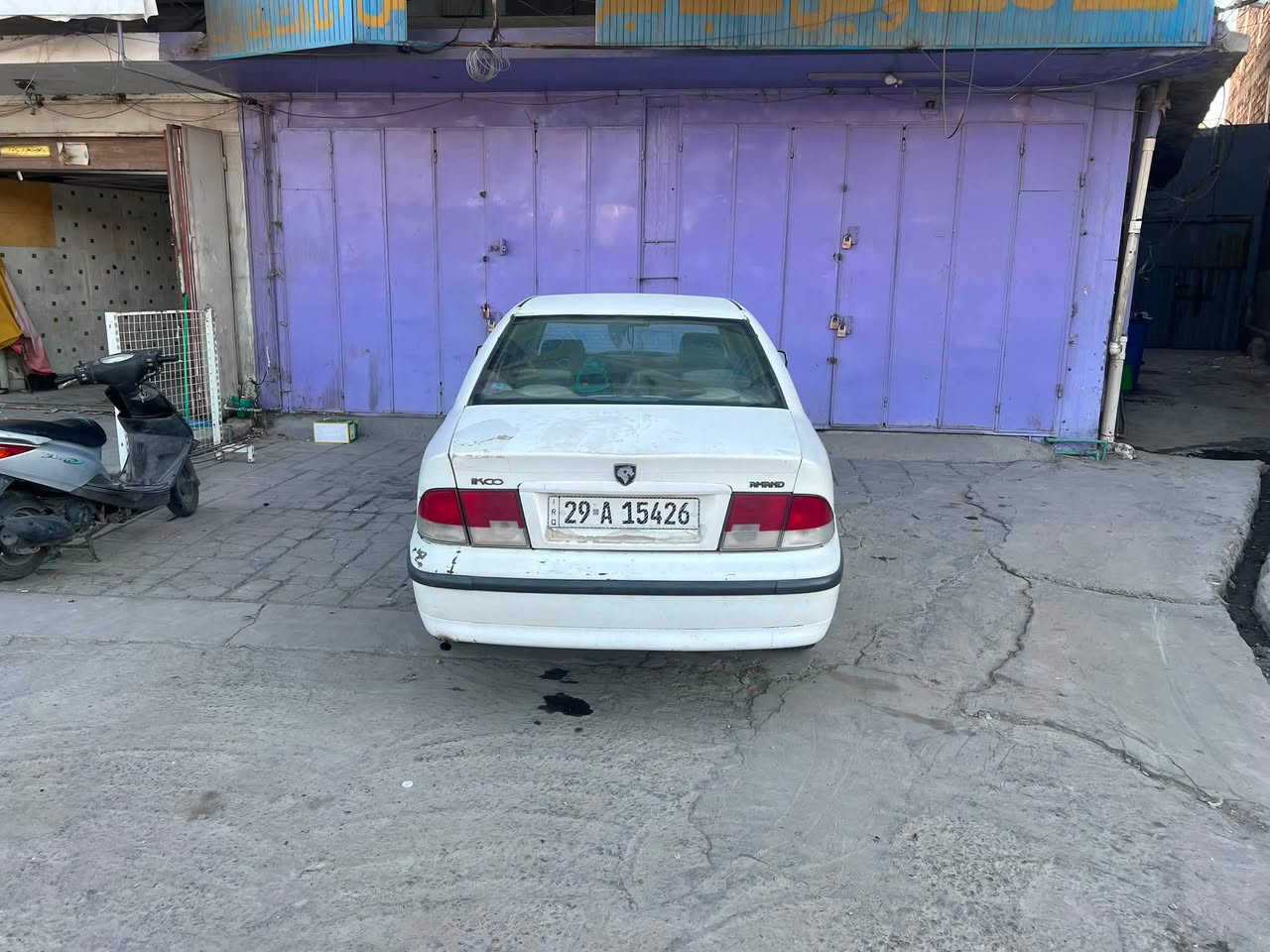 السلام عليكم بيع مستعجل
سمنت 2011 بسمي 

30$ وبيها مجال 

المكان مجمع مشن ساحه عقبه 

التصال ***********
