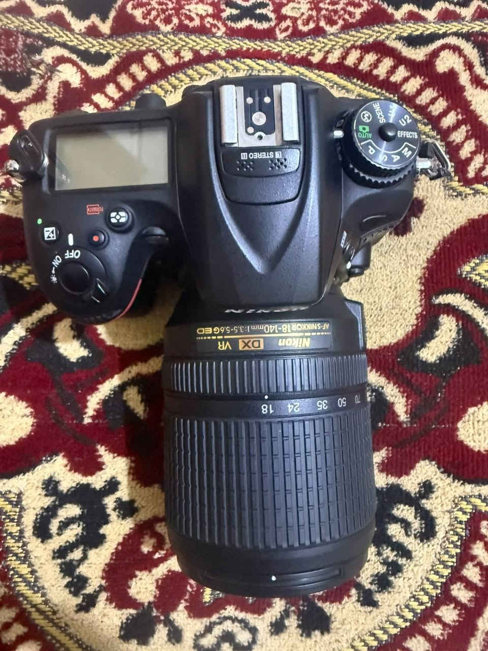 كامره نيكون دي 7200 نظافه فوللل ملحقات كامره عدسه 18/140/شاحنه /بطاريه حزام كتف
شراي تعال خاص هذه رقمي ***********
