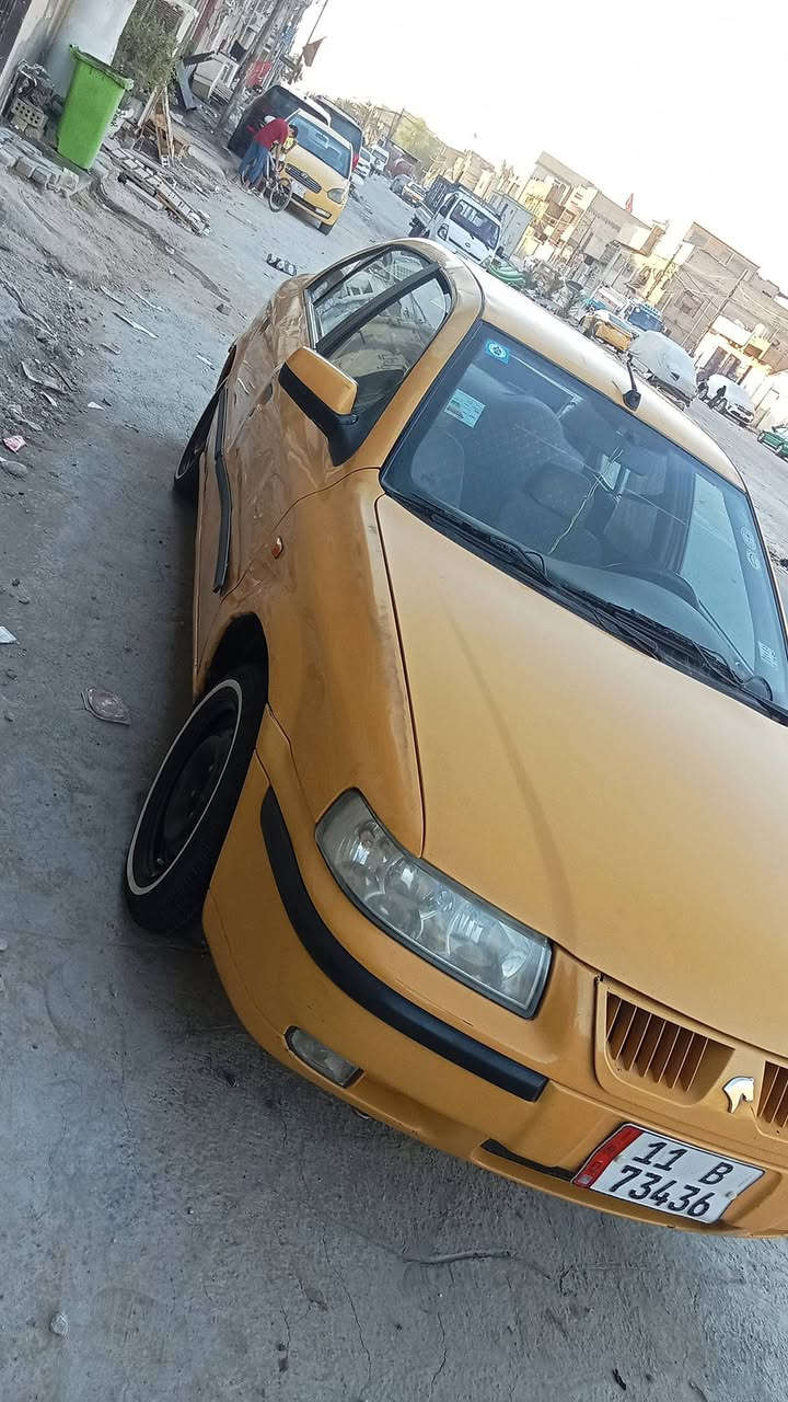 السلام عليكم 
سمند ناطقه كرستال اصل 2012
مكينه فرنسي مكفوله 
صدر كامل ومكينه وكير مكفولات 
منضومت بانزين عليهة ادامه بل كامل 
السياره ربع متصرف عليهة كامله مكمله ترايك وين ميعجبك
تخم تاير جديد صار اقل شهر من شديته 
السياره بيهة تعمير هلالات ودوس 
وبيهه ضربه بل باب مال صدر ضربه ومعمهره ورجعت نضربت 
السعر 47 وبيهة مجال ما عاجبك سعر ادعينه 
شراي اتصل ***********
