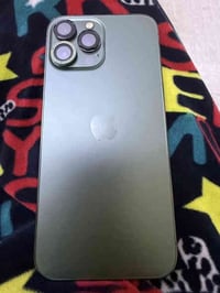 ايفون 13 بروماكس للبيع الذاكره 256 شرق اوسط نموذج M البطارية 84 جهاز ج...