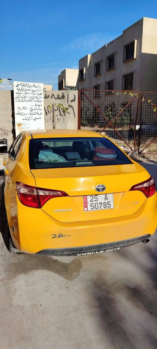 للبيع تويوتا كورلا موديل 2019 رقم كركوك بيه جامرغ السكن مبدل وتعديل شبر بالبونيد وبارد بالجام الخلفي منظومه غاز 60 لتر وبطاقة بانزين سنويه هزة جديدة السعر 145 شرط التحويل والنقابة والغرامات
للاستفسار ***********
