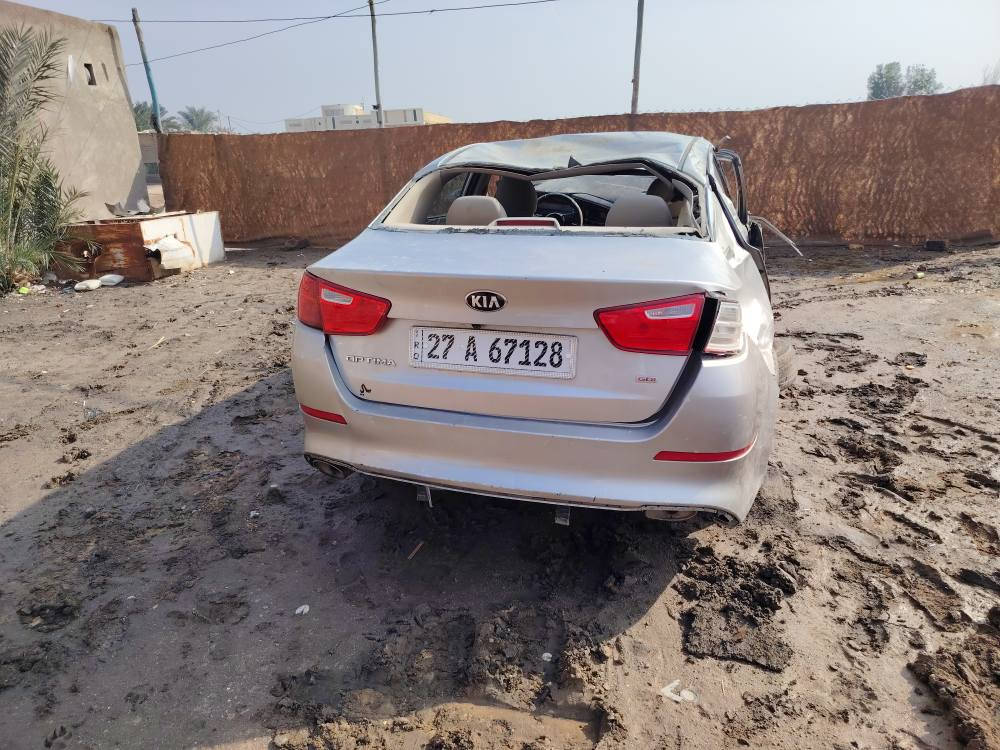 سلام عليكم كيه اوبتيمه موديل 2015 رقم ذي قار نكليزي ابيع على حادثه السعر 41وبيه مجال مكاني ناصريه *********** الشطره, ذي قار
