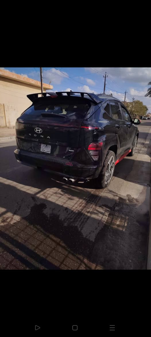 كونا N موديل 2024 دخول جديد بحالة ممتازة

🔹 التفاصيل:
 • الموديل: 2024
 • المحرك: 1600 تيربو
 • الحالة: نظيفة جداً / استخدام خفيف

🔹 المواصفات:
 • داخل جلد
 • تشغيل بصمة
 • تبريد بالكشنات ❄️
 • شاشة ملتصقة
 • مرايات رادار
 • كامرة
 • ويكاب 19 🔥
 • شفتات بالستيرن
 • فتحة سقف

🔹 الملاحظات:
 • طخات خفيفة جداً
 • صبغ حزام
السعر130 
بغداد حي العامل 
***********
