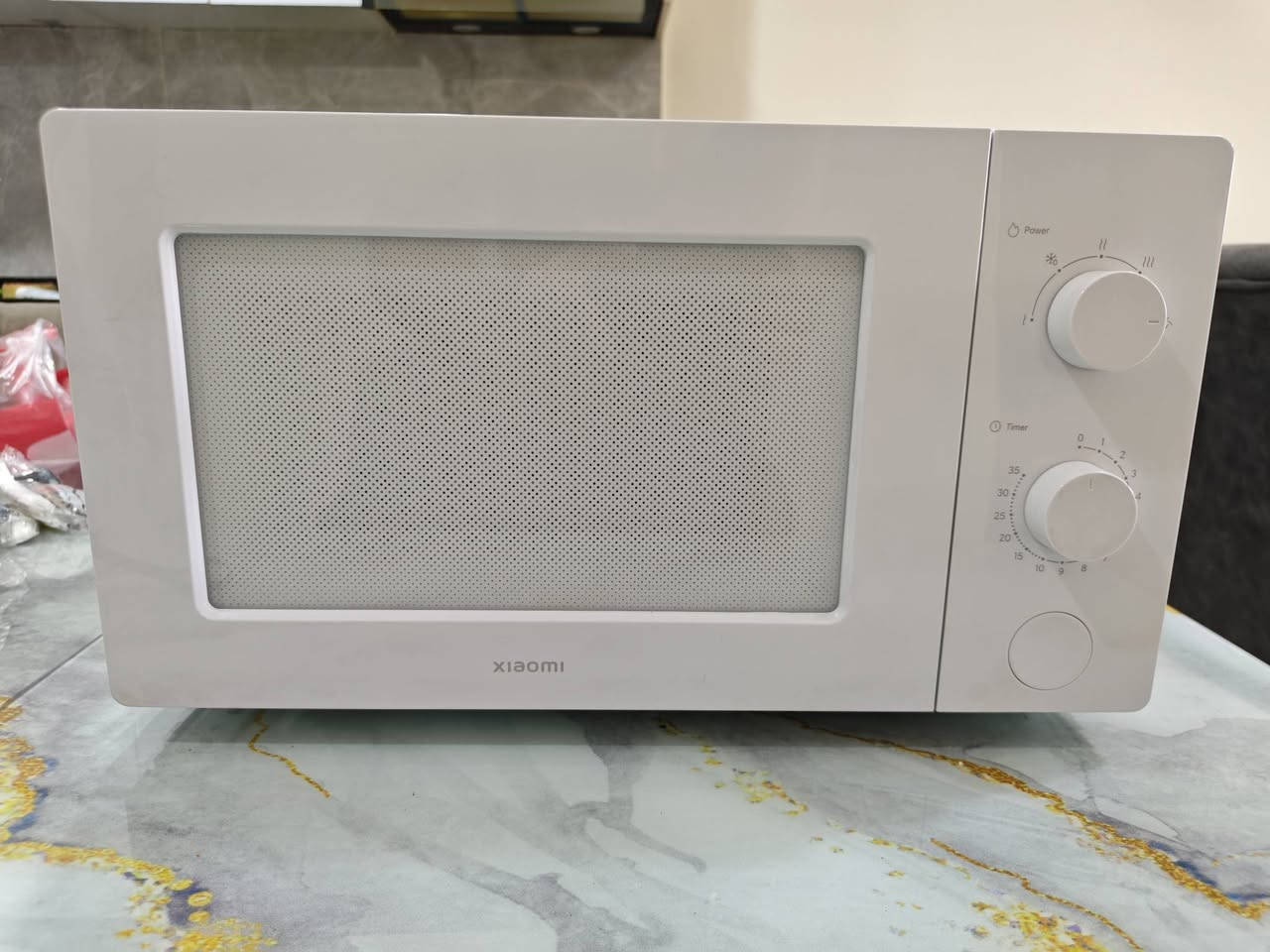 ئامێرێکی خواردن گەرم کردنەوە
Xiaomi Microwave
قەبارەی L20
700W کارەبا کەم بەکار دەهێنێت
زۆر تازەیە یەک مانگ ئیشی کردووە

بۆ فرۆشتن 45،000 تەنها بۆ هەولێر گەیاندنی نییە


**إذا كنت صاحب هذا الإعلان وتريد حذفه لأي سبب، رجاءا أرسل رسالة إلى الدعم الفني**