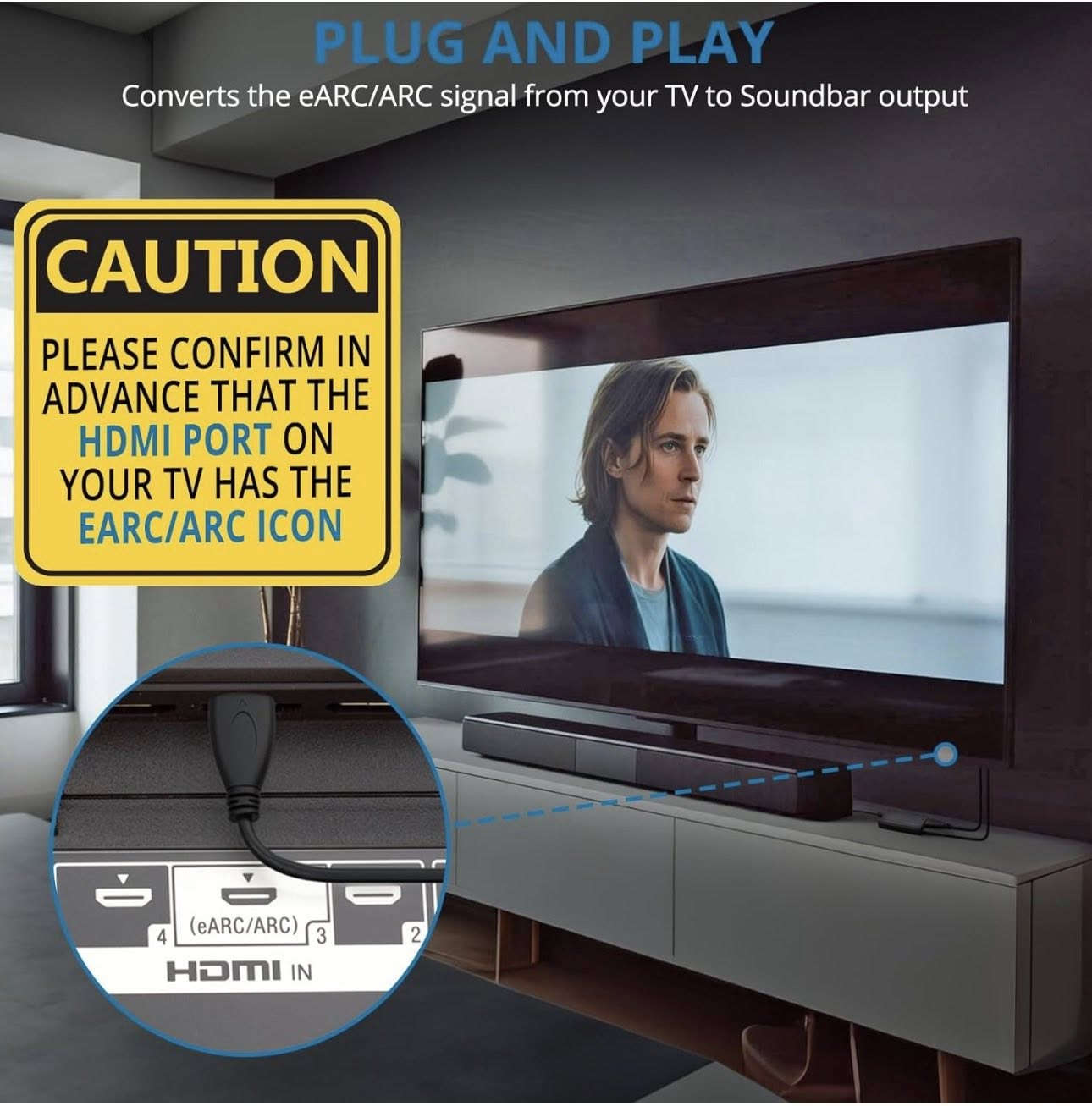 مستخرج الصوت AUTOUTLET eARC - محول HDMI eARC/ARC إلى بصري - يدعم 24-بت/192 كيلو هرتز، دولبي 5.1 وDTS 5.1 - قابل للتوصيل والتشغيل، متوافق واسع مع تلفزيونات HD، مكبر الصوت، ودور السينما المنزلية


**إذا كنت صاحب هذا الإعلان وتريد حذفه لأي سبب، رجاءا أرسل رسالة إلى الدعم الفني**