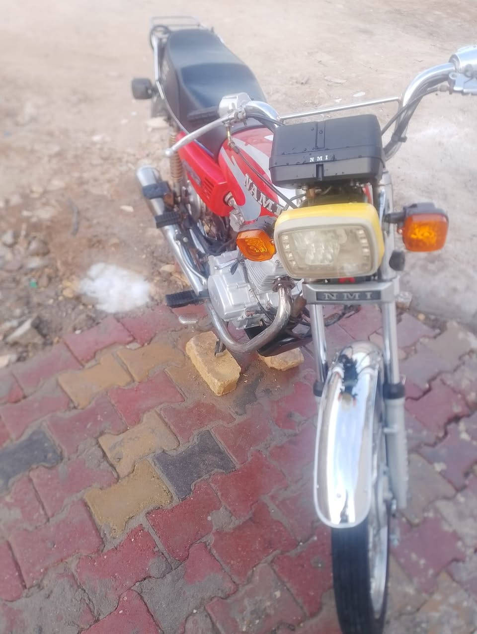 سلامعليكم  دراجه متياز نضيفه بدون مكفوله مكينه مامفتوحه كهربايات جداد عوزه ترتيبه فقط وهاذرقمي *********** سعر ستميه وخمسين وبيه مجال لطيبين مكاني برمانه
