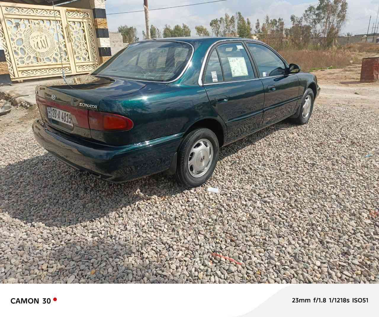 سلام عليكم سوناتا للبيع او مراوس موديل ٩٥ سنويه ٢٨ رقم نجف انكليزي تبريد سياره جاهزه مكينه حداديه تبريد خير من الله السعر٤٥ وبيه مجال ***********
