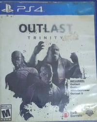 موجود لعبة out last النادرة الجزء الاول والثاني مستعمل بحالة ممتازة بس...