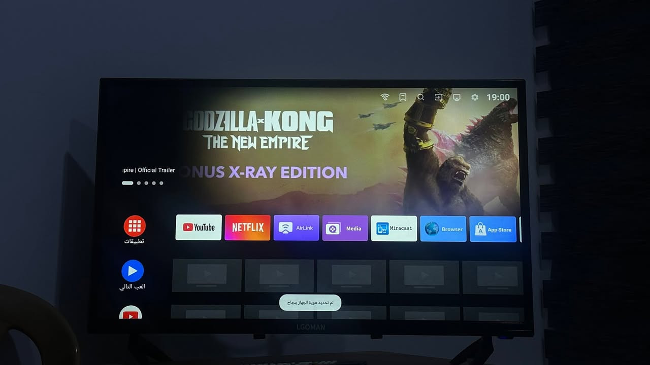 📺 تلفزيون LGOMAN سمارت بحالة جيدة جداً.
✅ يدعم YouTube و Netflix
✅ متصفح إنترنت وتطبيقات
✅ يدعم Screen Mirroring / Miracast
✅ ريموت أصلي موجود
✅ صورة وصوت ممتازين
✅ شغال بدون مشاكل

العنوان موصل حي البكر
السعر: (150)

للاستفسار مراسلة خاص.


**إذا كنت صاحب هذا الإعلان وتريد حذفه لأي سبب، رجاءا أرسل رسالة إلى الدعم الفني**