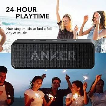 سماعة بلوتوث من نوع Anker Soundcore 2 تتميز بلونها الأسود وتصميمها المحمول.بطارية قوية: توفر ما يصل إلى 24 ساعة من وقت التشغيل بشحنة واحدة.مقاومة للماء: حاصلة على تصنيف IPX7، مما يجعلها محمية من الأمطار، الثلوج، والماء.صوت محسن: تحتوي على تقنية BassUp لتحسين الترددات المنخفضة وتوفير صوت ستيريو بقوة 12 واط

السعر 15 الف


**إذا كنت صاحب هذا الإعلان وتريد حذفه لأي سبب، رجاءا أرسل رسالة إلى الدعم الفني**