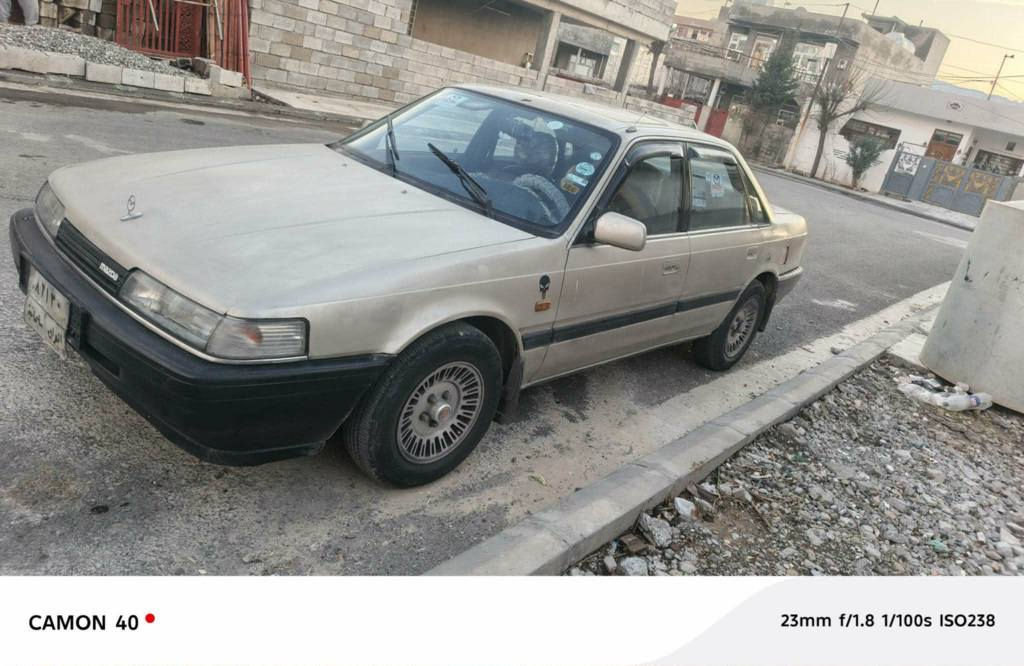 سلام علیکم مازدا مۆدێل ۱۹۹۰مەکینە دوانزەو بەخ بێ دەعم و لێدران بێ بۆیاخ سەنەوی بەسەرچوە تەعویل و غرامە بەشەرت گێڕو مەکینە بەشەرت نرخ ۳٥ گەڵا 
ژ  م ***********/// *********** أربيل, العراق
