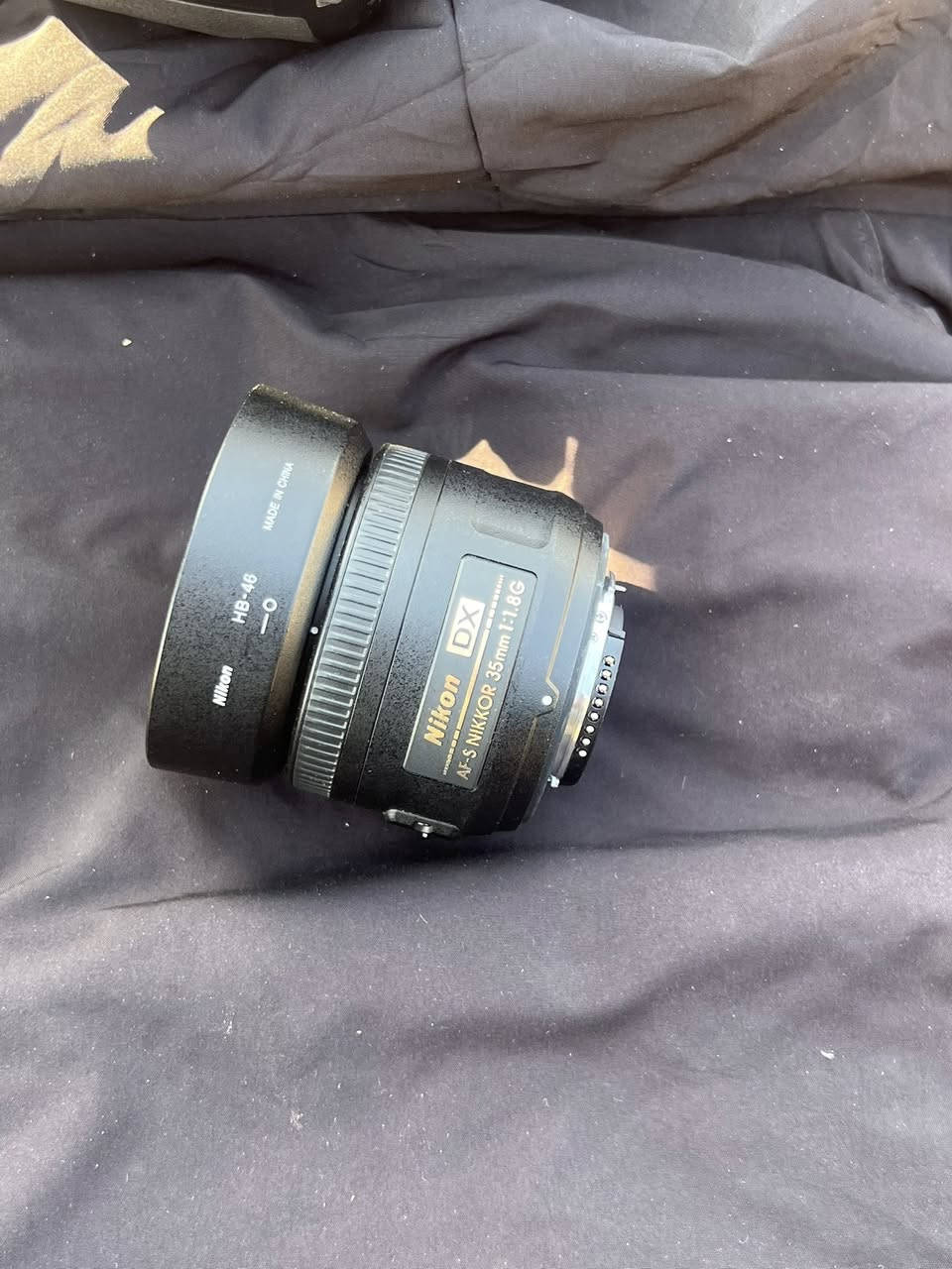 للبيع كاميرا نيكون D5200 بحالة ممتازة مع كامل ملحقاتها
العدسات
​عدسة Nikkor 35mm f/1.8: الأفضل للبورتريه العزل القوي والتصوير السينمائي
​عدسة Sigma 70-300 mm زووم قوي لتصوير السيارات الرياضة والطبيعة
​
الملحقات
​بطاريتين الأصلية + بطارية إضافية لون اسود 2750mAh تكفي لـ 1000 صورة وساعتين فيديو

​✅ هدايا مجانية
​حقيبة احترافية + ذاكرة ميموري 16GB

​قطعة (Adapter) لنقل الصور والفيديو مباشرة لهاتفك أو اللابتوب

​📍 المكان: نينوى/الموصل/الجانب الأيسر
وبوجود توصيل محافظات مجانا

للشراء تواصل على الرقم: ***********
