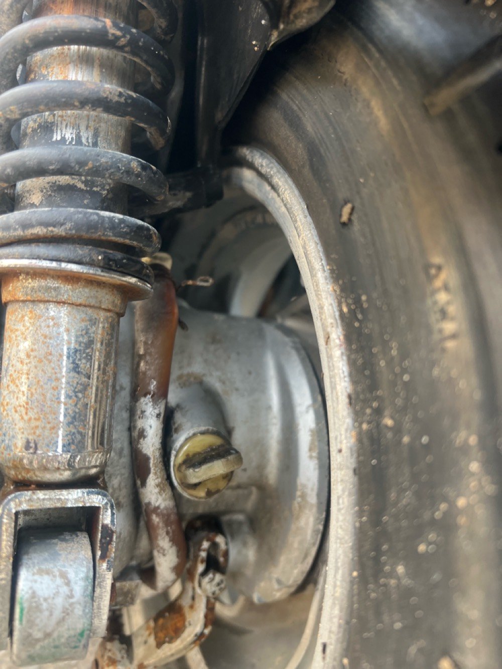 فراشة نثية الدراجة كاملة اي نقص مابيها مكينتها بلادية ما مفتوحة كهربائيات كلها شغالة من الطول للطول مكينتها خرسة معدل حلو كاملة من كلشي سعرها 450  مكاني بــ دور الشرطة ***********