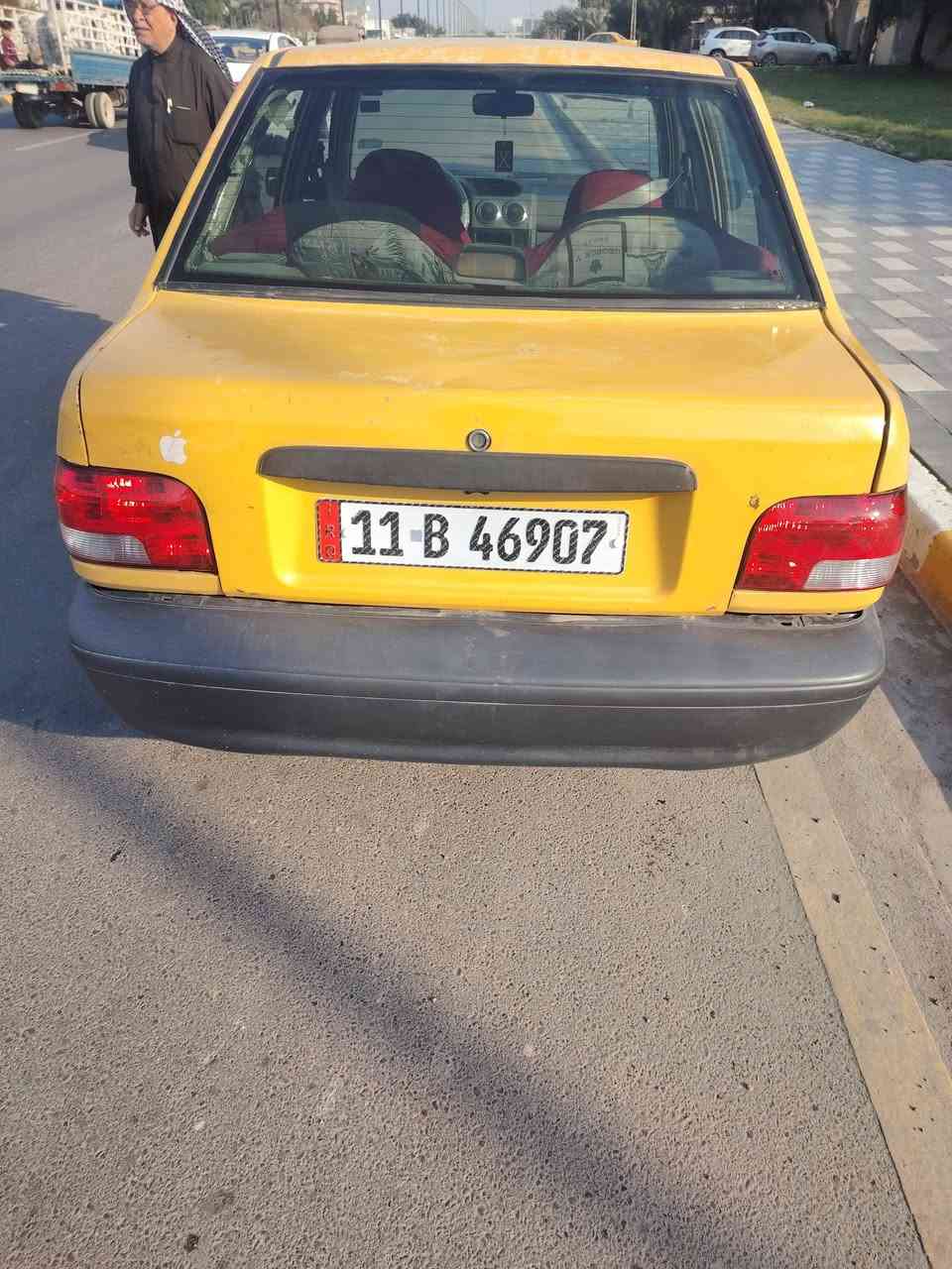 السلام عليكم سايبه موديل 2012 سياره مصفره هيئه وغرمات سنويه سياره نضيفه مال بيت مكاني بغداد حي نصر ***********
