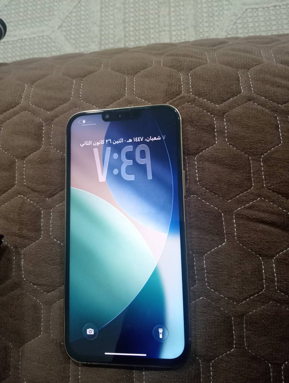 13 برو ماكس لبيع مبدل شاشه فقط كامره لاماميه عاطله وكلدام مغوشه خط شغال مكاني نجف ***********
