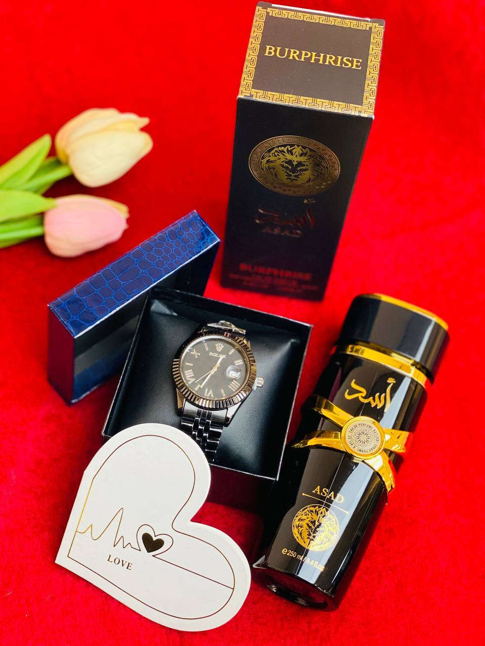 "🎀🔔 هدايا راس السنة الميلادية 🎁🎁

🎁بوكس ساعة من ماركة رولكس أنيقة ومريحة وراقية من افضل الماركات العالمية 🎁

عطر أسد 🔥🔥👑عطر  من لطافة أفضل عطر  👌🖤👑 يعتبر عطر اسد رائعة من روائع لطافة بديل ل sauvage elexir dior بل افضل منه من حيث الاداء والثبات والفوحان .عطر مميز للغاية ياتيكم في تصميم راقي ومميز 🎁

😘 مع كارت العبارة حسب طلب ك/ج

سعر البوكس 25 الف


**إذا كنت صاحب هذا الإعلان وتريد حذفه لأي سبب، رجاءا أرسل رسالة إلى الدعم الفني**