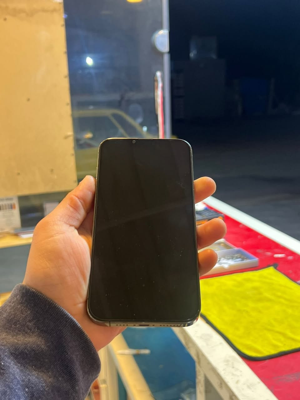 السلام عليكم
ايفون 13 برو ماكس 

ذاكرة256

جهاز وتر بروف

سعر675

***********
