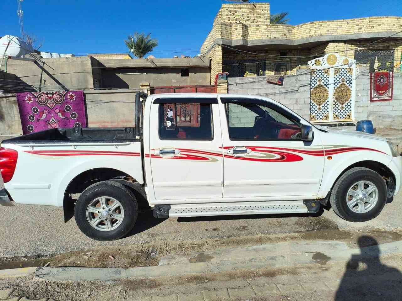 السلام عليكم سياره كريت ويل موديل13سياره مكفوله كشره مكينه وكير تبريد شغال تخم تايراتت جديد مداور ثاني يوم العنوان ميسان قضاء المجر الكبير رقمي *********** السعر 63 بيه مجال قليل
